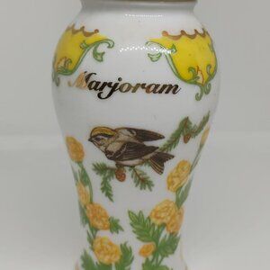 Lenox Birds and Blossoms Kitchen Collection Majoram Spice Jar 1994